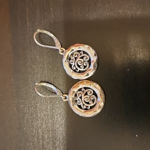Silver earrings